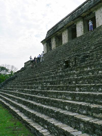 中南米の旅・思い出のアルバム　メキシコのパレンケ遺跡