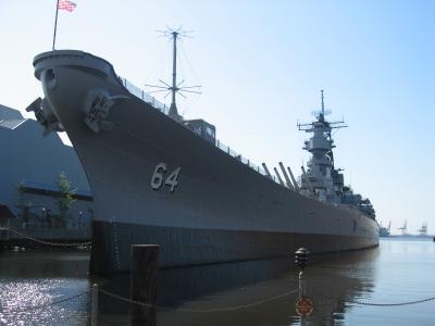 戦艦ウィスコンシン＠ノーフォーク：Norfolk, VA