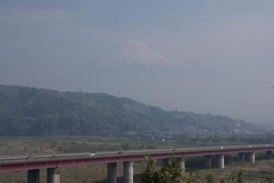 富士川SAからの富士