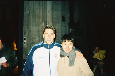 2003年1月11日 デポルティーボ・ラ・コルーニャ ホテル待ち