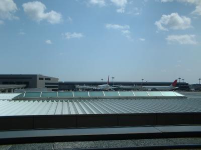 【2009 GW】Narita international airport Terminal2. JAL SAKURA Lounge.