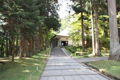 奥の細道　　中尊寺　　