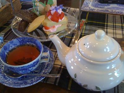 英国式アフタヌーンティー　Tea&amp;Scone　ティースコーネ