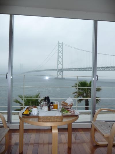 「ホテルセトレ」宿泊記◆部屋の窓から明石海峡大橋が見える！