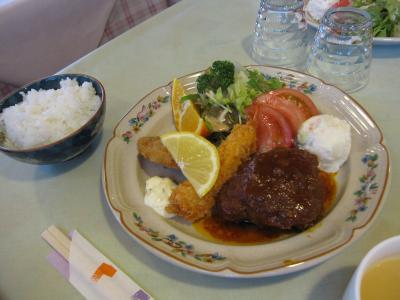 12.　2009GW 四国半周の旅　～牛窓　前島　ペンションアラパパ　食事 編～