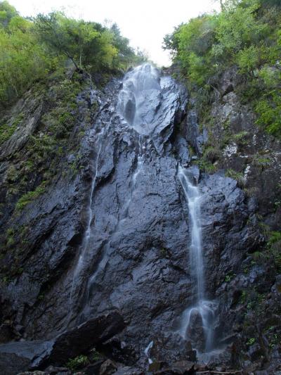 滝メグラーが行く２１　扁妙の滝はやっぱり水量に難ありでした。　兵庫県神崎郡神河町