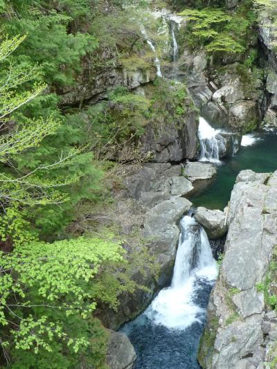滝紀行◆みたらい渓谷の二つの滝『みたらい滝』『光滝』（奈良県天川村）