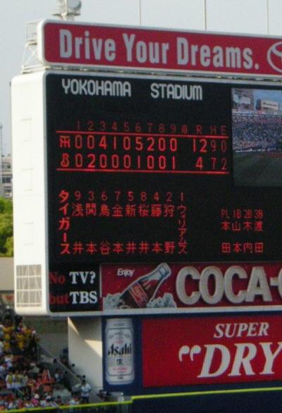 Ｂｏｎ’虎会（bon-kura's猛虎会）公認　阪神タイガース観戦記2009