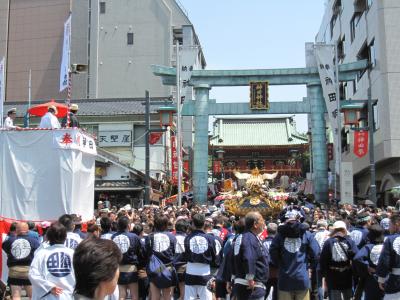 神田祭&#9313;（神輿宮入）