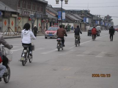 中国悠久３０００年の旅（２８）曲阜の町で。