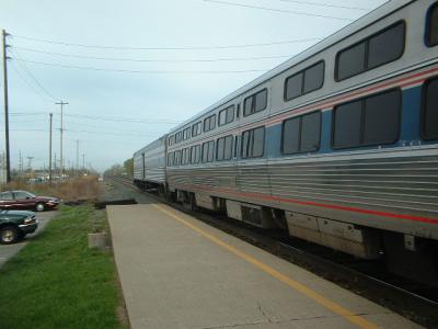 【2009 GW】アメリカ大陸横断鉄道続編！シカゴ⇒バッファロー:No.48 Lake Shore Limited