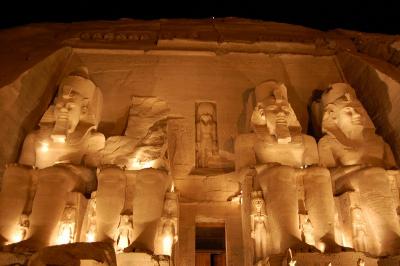 ファラオに会いたくて　エジプト?　アブシンベル神殿