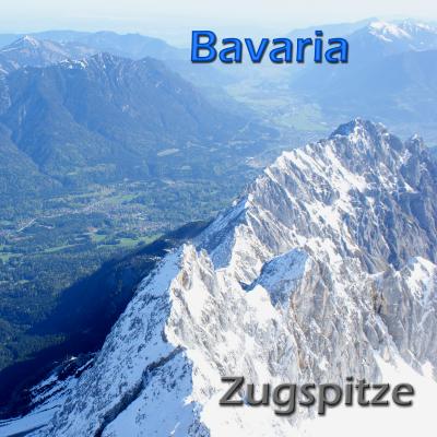 Zuguspitze 　ババリアの旅　（６）　ドイツ第１の高い山