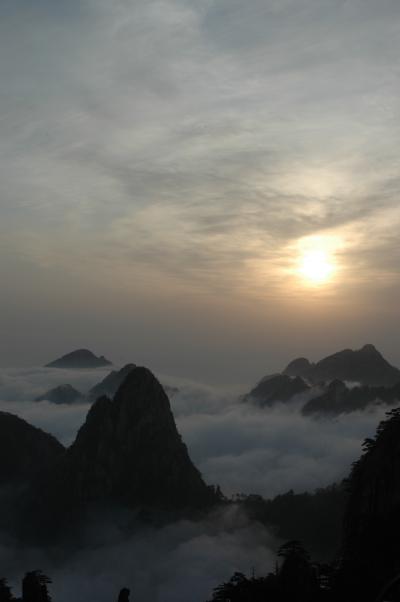 中国・黄山への旅3・黄山ハイキング2日目