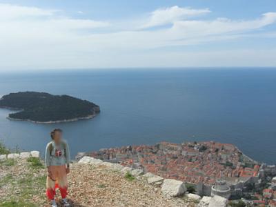 クロアチア：ドブロブニク　スルジ山