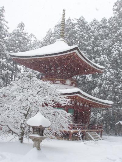 冬の高野山