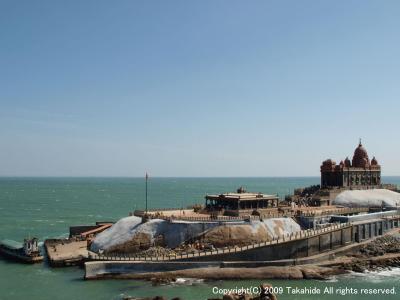 カニャクマリ(Kanyakumari)(コモリン岬:Cape Comorin)