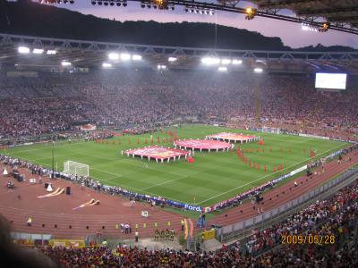 2008-2009UEFAチャンピオンズリーグ決勝、ローマへ行ってきました。その?
