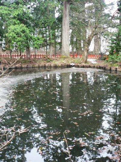 日本の旅　東北・中部地方を歩く　山形県、羽黒山山頂の出羽三山神社