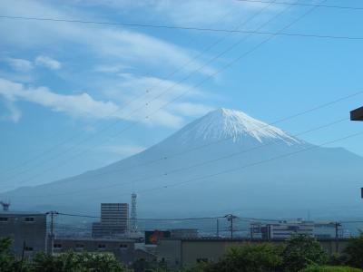 富士宮からの富士山６月