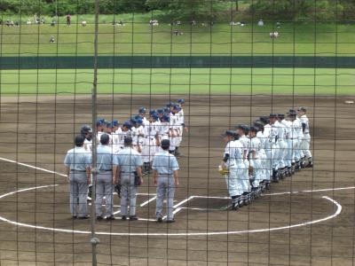 春季高校野球　福島県大会を観戦