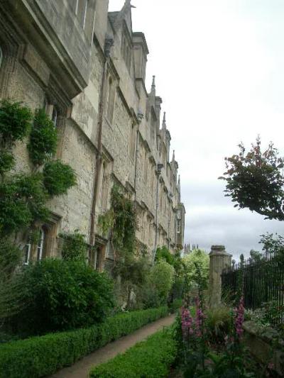 Merton College をたずね、王族の気分に浸る