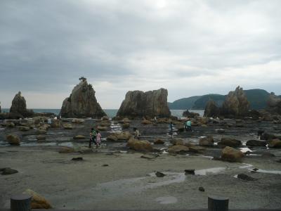 串本、橋杭岩に行ってきました