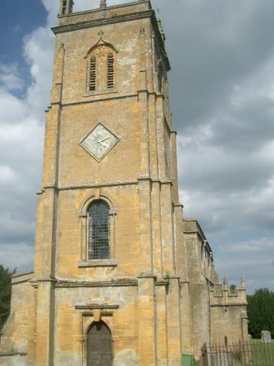 Blockley の古い教会はCotswoldsの典型