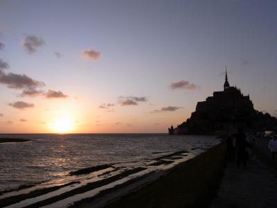 ★フランス８日間★ハネムーン♪?日目　モンサンミッシェル夕景夜景