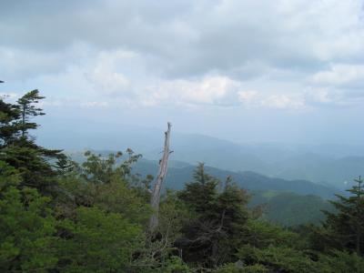 ▲恵那山登山　＜長野県＞