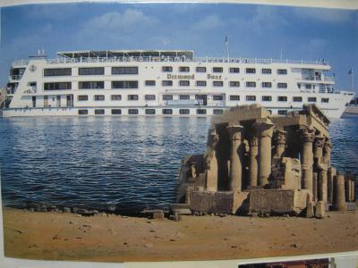 エジプト旅行の思い出と感想ー１　　ナイル河クルーズ（１）・・・アガサ・クリスティの泊まったアスワンのクラシックなホテル