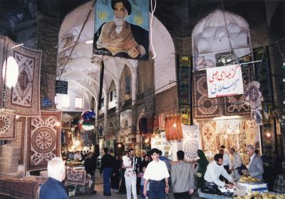 イランの旅（４）～イスファハン２　バザール・旧市街～