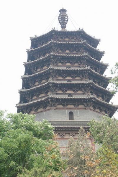 中国・中原地方の旅ー７　石家荘　　塔の正定寺廟群