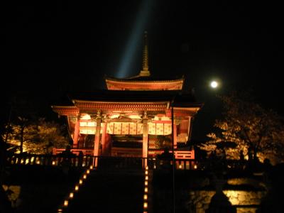 京都桜紀行２００９②清水寺ライトアップ