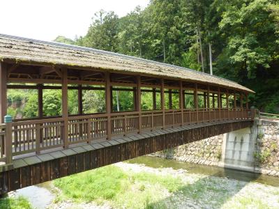 屋根付き橋・・・０５・・・鳥居元橋（愛媛県内子町）