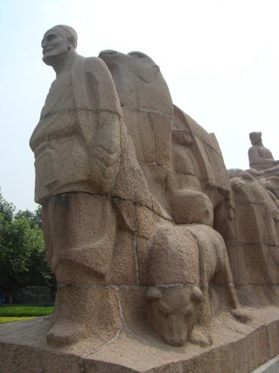 03. 真夏の西安出張　土曜日朝の散歩