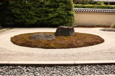 【真筆】茶掛け　本来無一物◆紫野大徳寺 塔頭龍源院 東 文祥　共箱・タトウ箱付 龍源院は、大徳寺の塔頭で山内最古のお寺です。 - 土曜日は古寺
