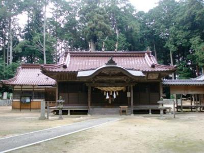 大八幡神社（吉備中央町上竹）参詣