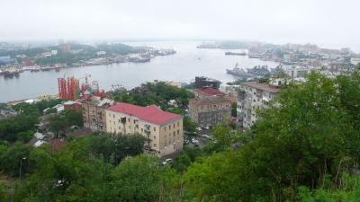 雨のウラジオストック (Vladivostok)