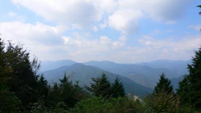 不老山登山・2008年10月