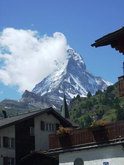 2009.7 スイス・ハイキング三昧の旅【９】…大興奮！、憧れのマッターホルン！