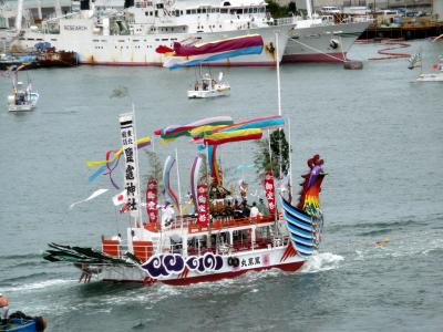 塩竈神社　御神輿　海を渡る　３