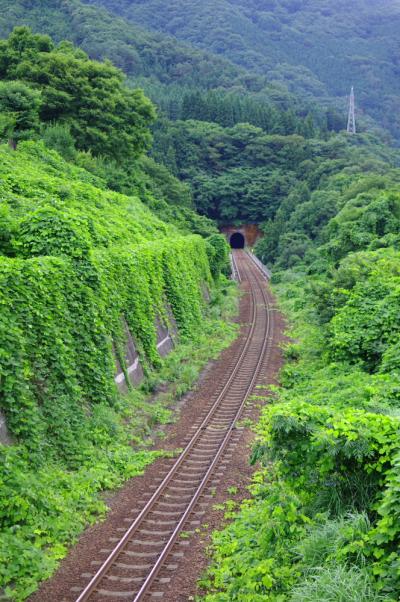 会津鉄道一泊二日（2）　橋上にて幼児に高速で叱られるの巻：芦ノ牧温泉南