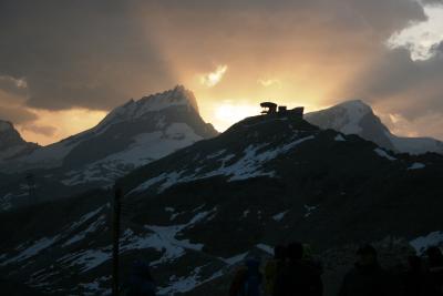 2009.7 スイス・ハイキング三昧【１３】…とうとう最終日！ゴルナーグラード・サンライズツアー～リッフェルアルプハイキング