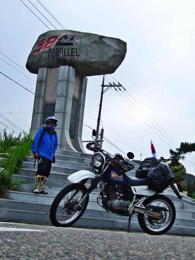 ツーリング　バイク初海外　ジェベルで行く韓国
