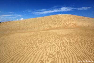 日本最大の砂丘、鳥取砂丘に行ってきました。　/山陰海岸ジオパーク　/鳥取市　日本三大砂丘