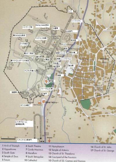 ジェラシュの地図