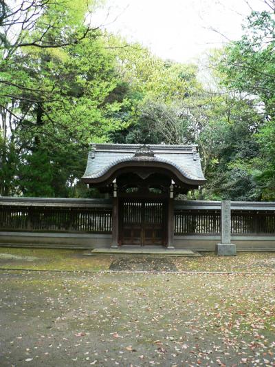 日本の旅　関西を歩く　京都の山科本願寺跡周辺