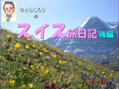 スイス（2009年6月）後編  可憐な花咲くメンリッヘン