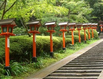 鞍馬山でバースデー　　